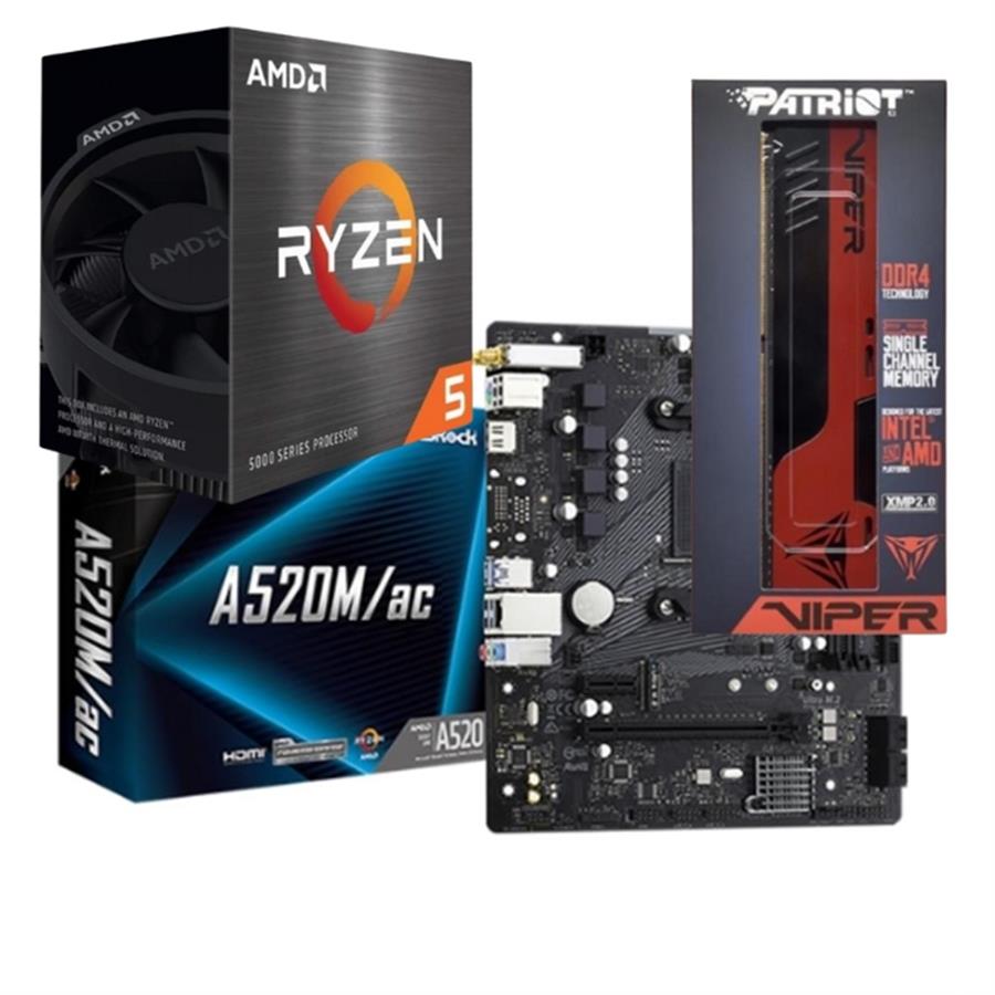StarterPack R5 – Ryzen 5 5600G + A520M + 16GB RAM
