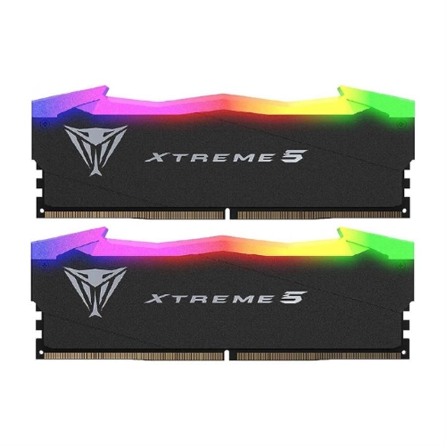 Memoria Patriot Viper Xtreme 5 DDR5 32GB 8000MT/s CL38 Black RGB HS Dual Kit