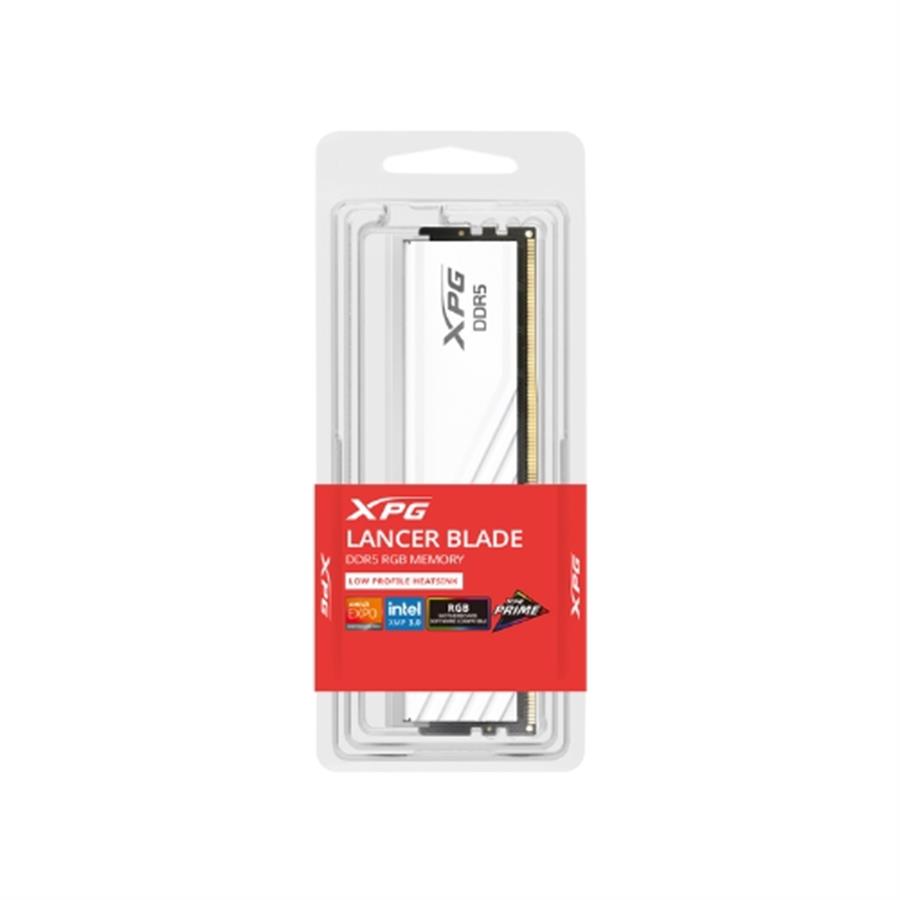 Memoria ADATA DIMM Lancer 16GB DDR5 6400 White RGB