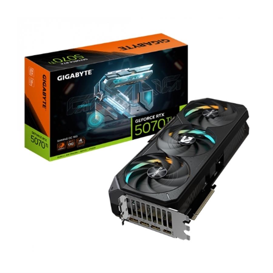 Placa de Video Gigabyte RTX 5070 TI Gaming OC 16GB