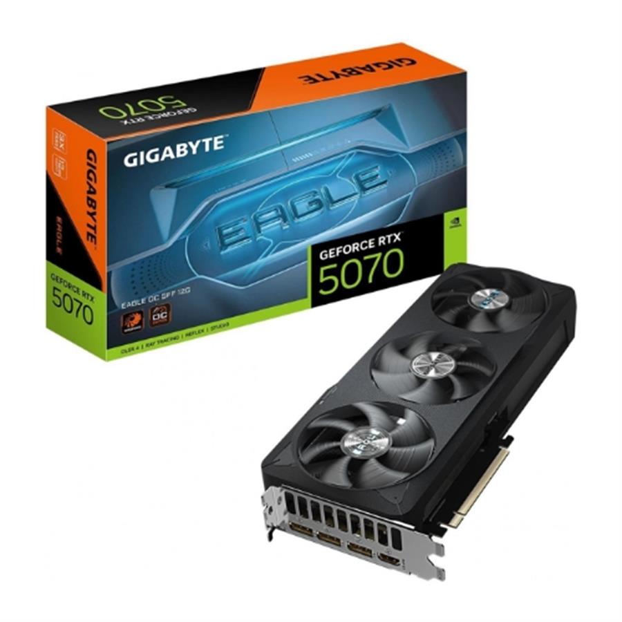 Placa de Video Gigabyte GeForce RTX 5070 Eagle OC 12GB