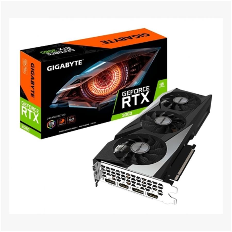 Placa de Video Gigabyte GeForce RTX 3060 Gaming OC 12GB