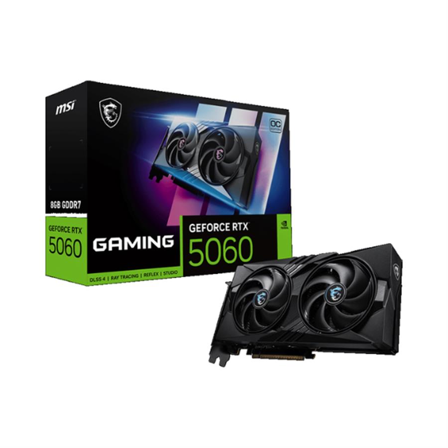 Placa de Video Msi Geforce RTX 5060 Gaming OC 8GB