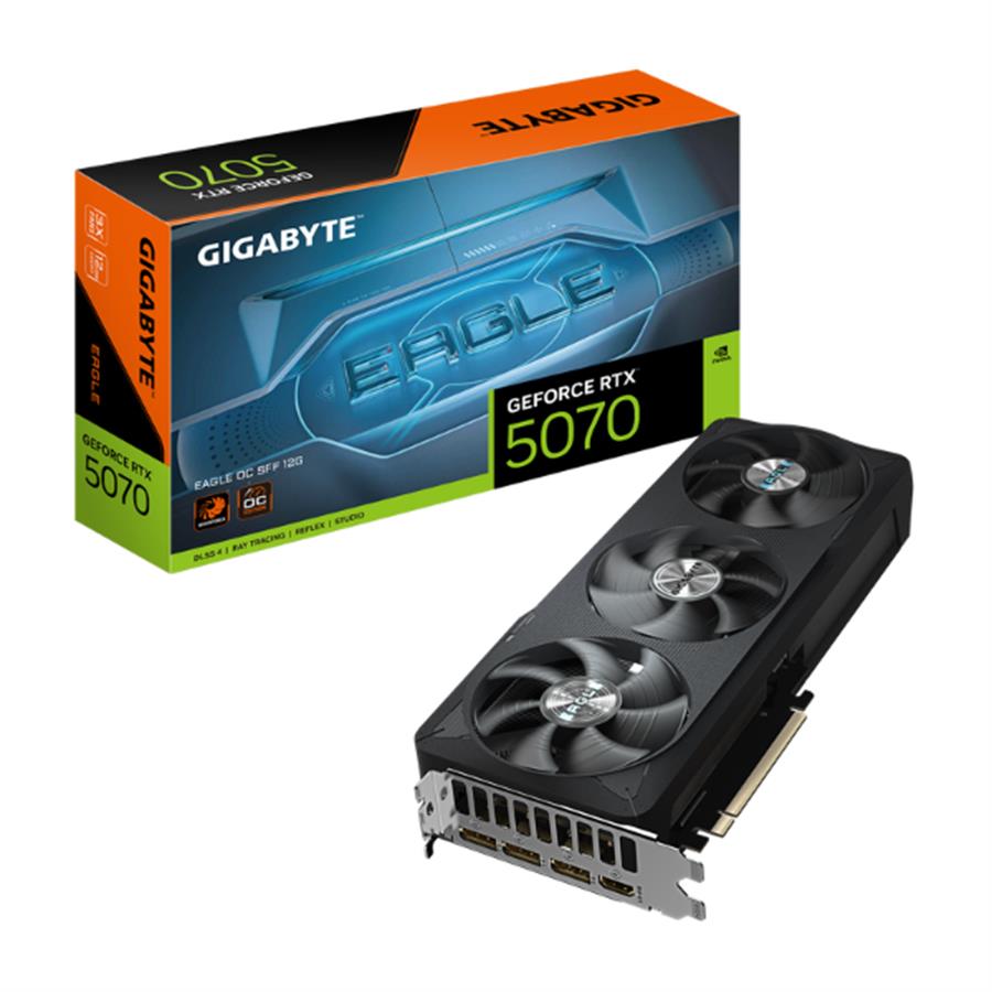 Placa de Video Gigabyte Geforce RTX 5070 Eagle OC 12GB