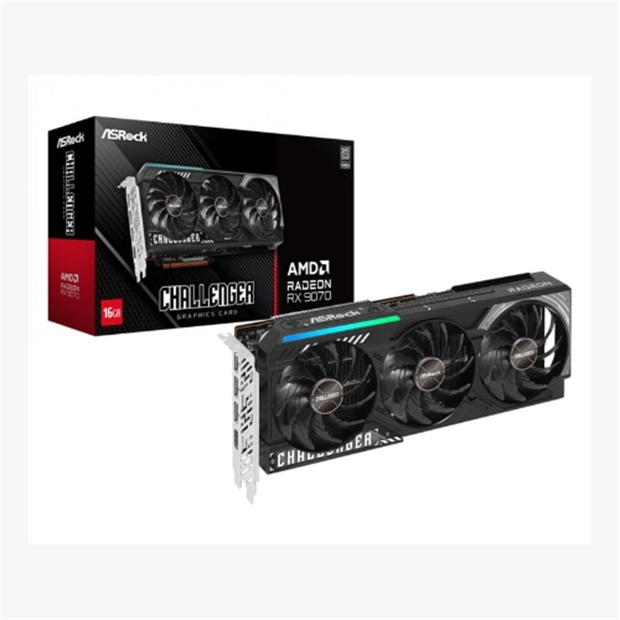 Placa de Video ASRock Radeon RX 9070 CL 16GB
