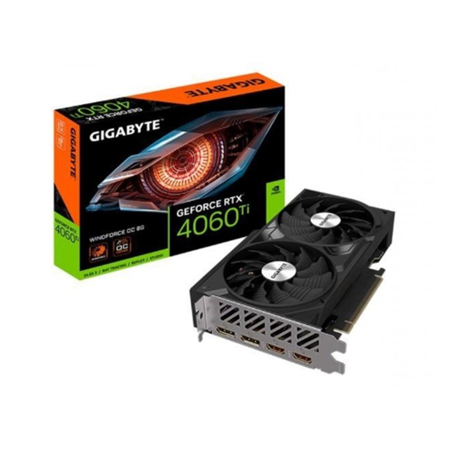 Placa de Video Gigabyte GeForce RTX 4060 Ti WindForce 8GB GDDR6