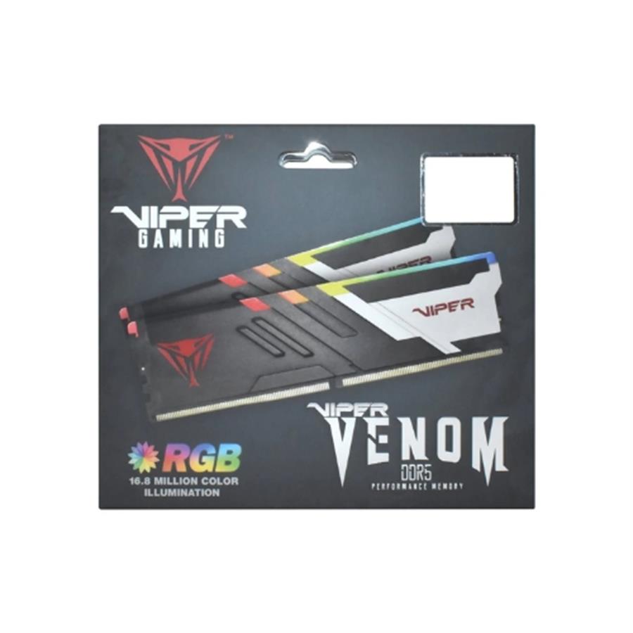 Memoria Patriot Viper Venom DDR5 16GB 5600MT/s CL36 Black/Silver HS Single