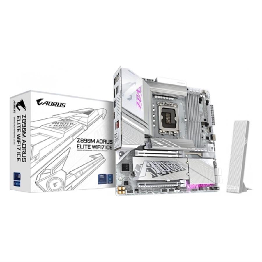 Motherboard Gigabyte (LGA1851) Z890M A Elite WF7 Ice 1.1