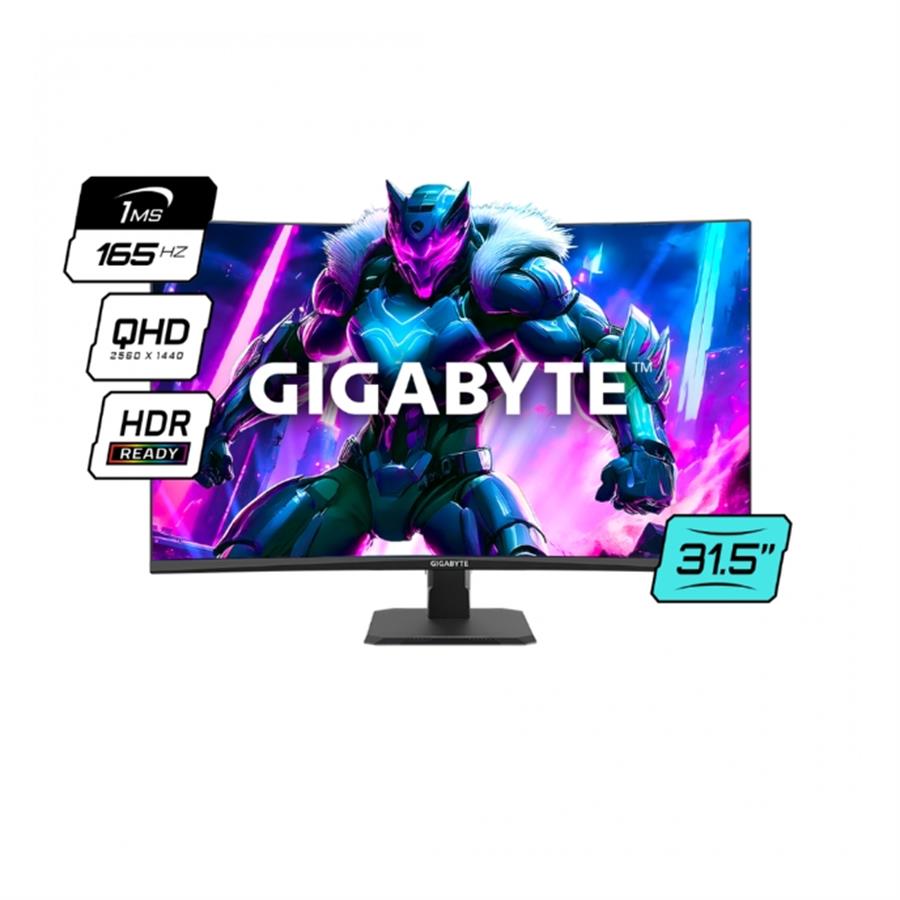 Monitor Gamer Gigabyte 32" GS32QC-SA 165hz QHD Curvo