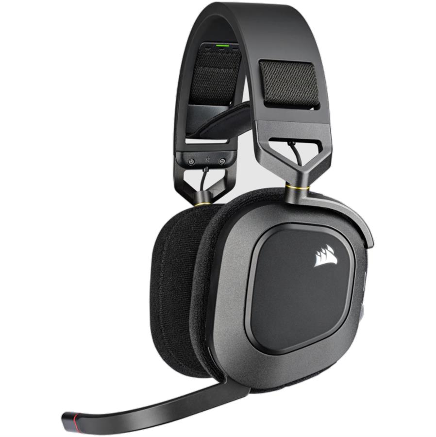 Auricular Corsair Hs80 Rgb Wireless Spatial Audio Carbon