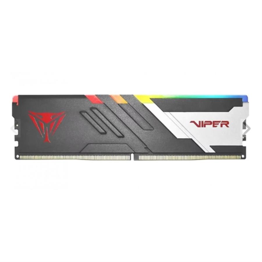 Memoria Patriot Viper Venom DDR5 32GB 6000MT/s RGB Single CL30 Black/Silver
