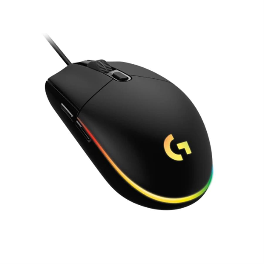 Mouse Gamer Logitech G203 Gaming Lightsync Black