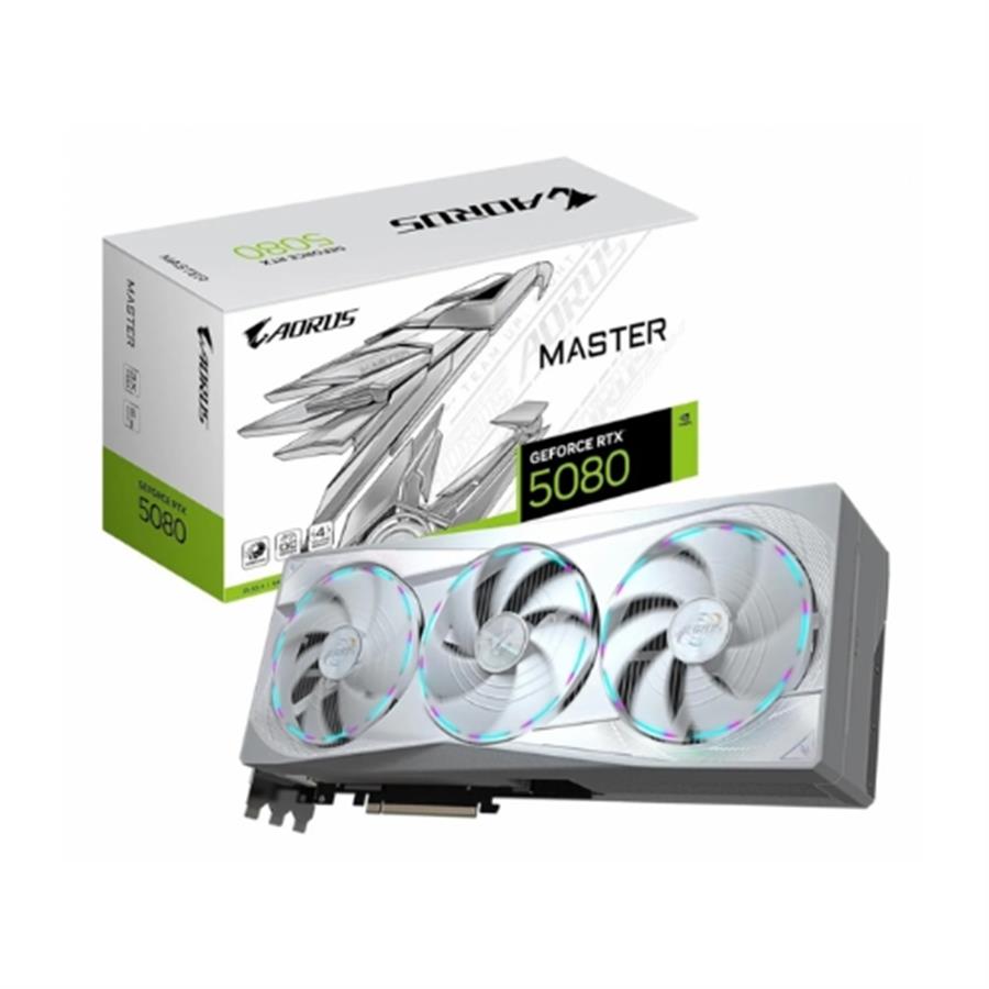 Placa de Video Gigabyte RTX 5090 Aorus Master ICE 32GB