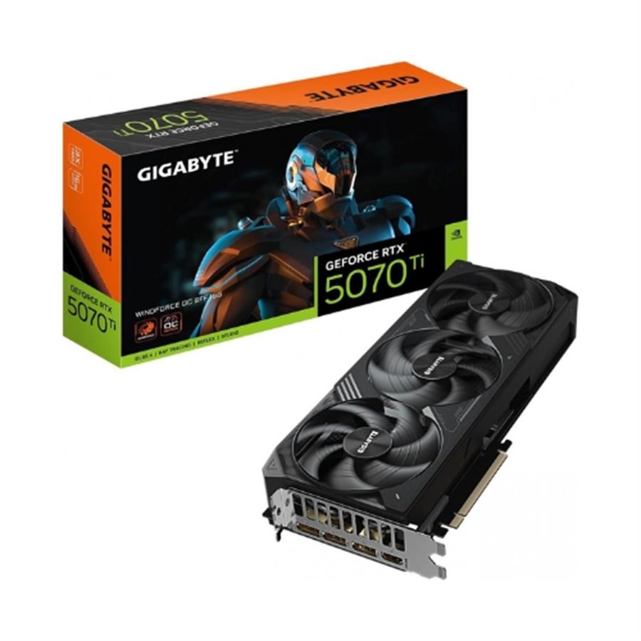 Placa de Video Gigabyte RTX 5070 TI WF3 OC 16GB
