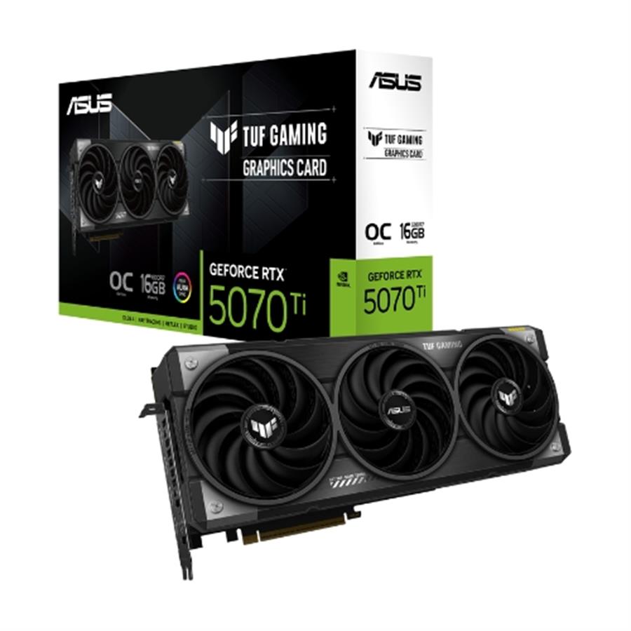 Placa de Video Asus TUF GeForce RTX 5070 Ti OC 16GB Gaming