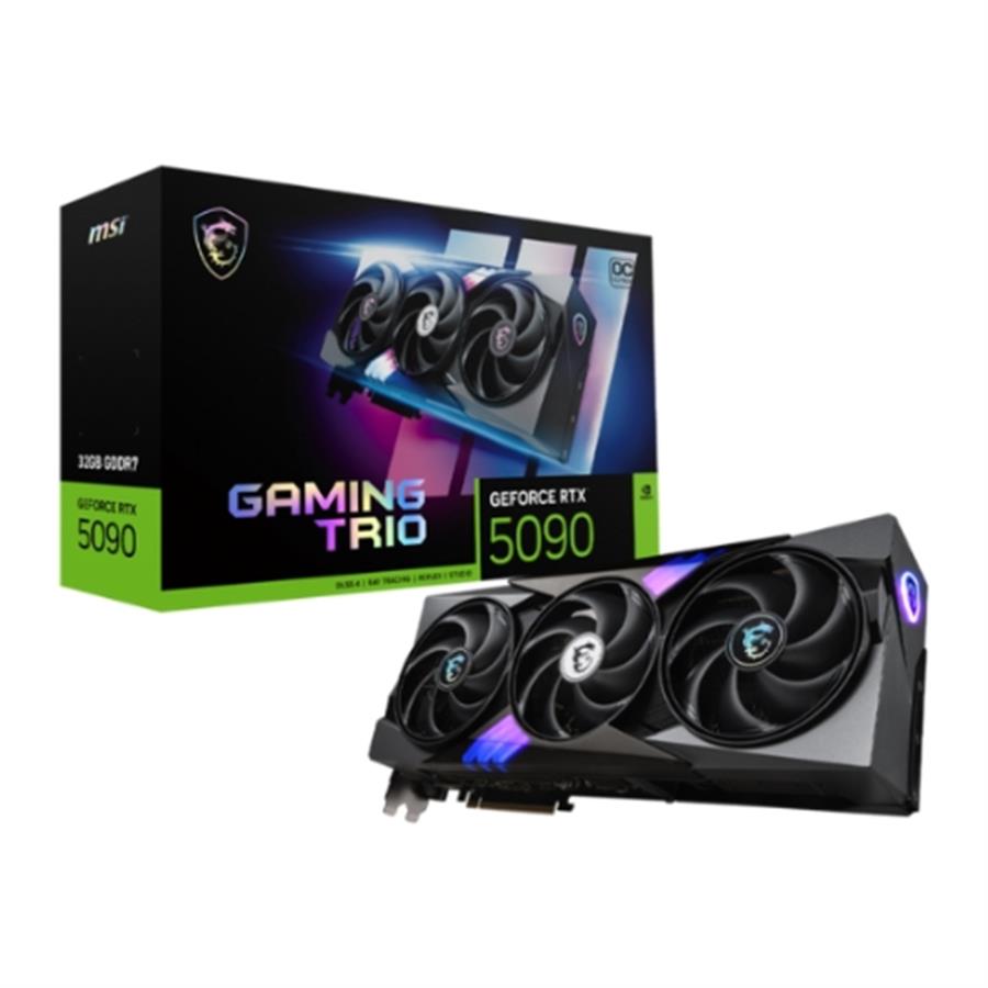 Placa de Video MSI GeForce RTX 5090 Gaming Trio 32GB OC