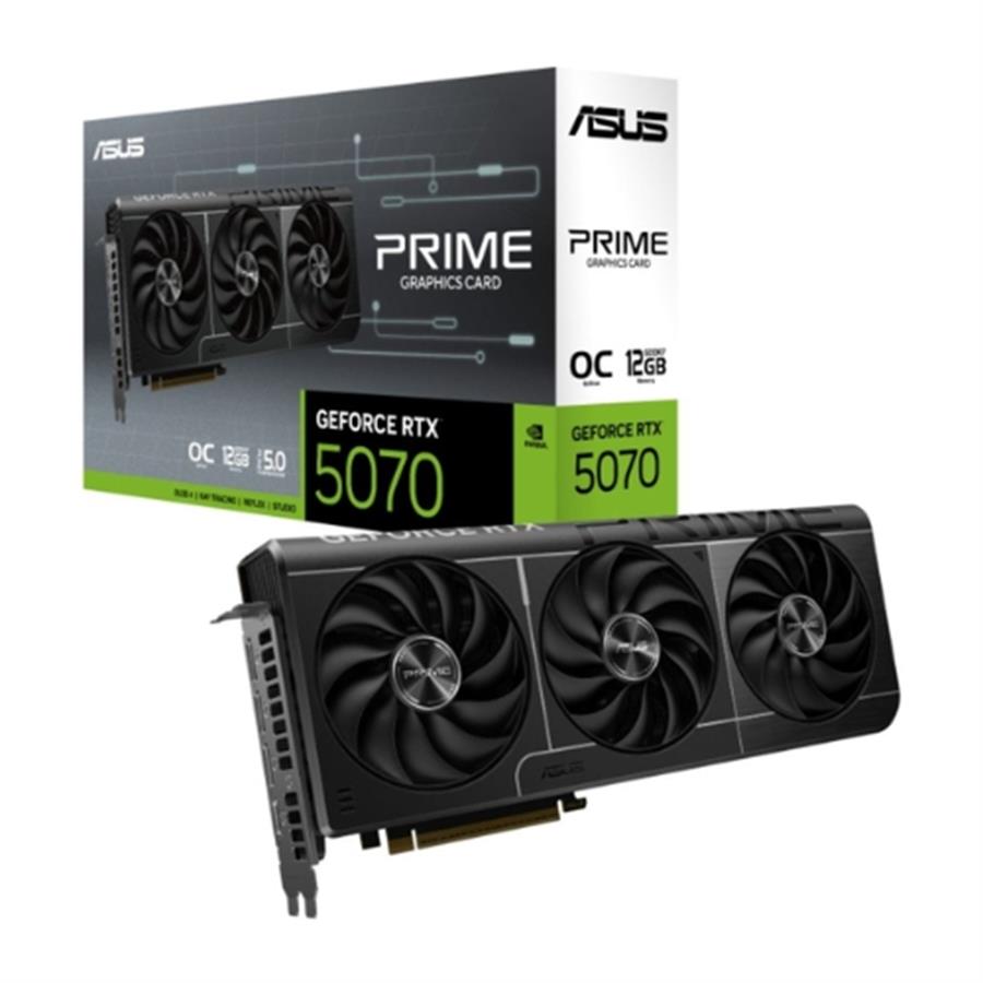 Placa de Video Asus Prime GeForce RTX 5070 OC 12GB
