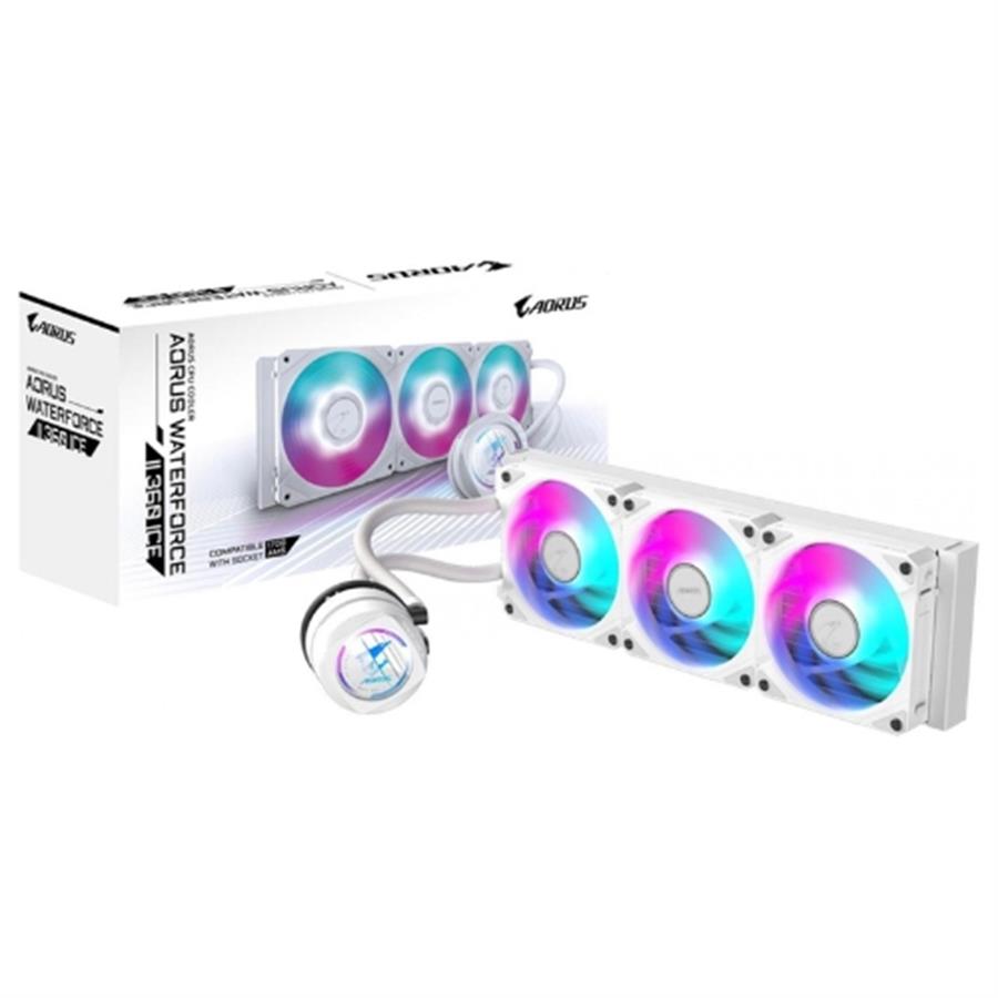 Water Cooler Gigabyte AORUS Waterforce X II 360i Ice (Blanco)