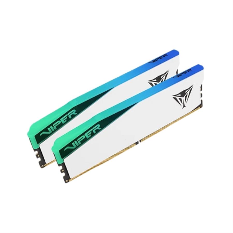 Memoria Patriot DDR5 Viper Elite 5 32GB 6000MT/s RGB CL30 White HS Dual Kit