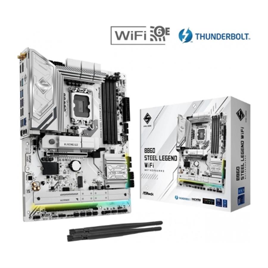 Motherboard ASRock (LGA1851) B860 Steel Legend Wifi