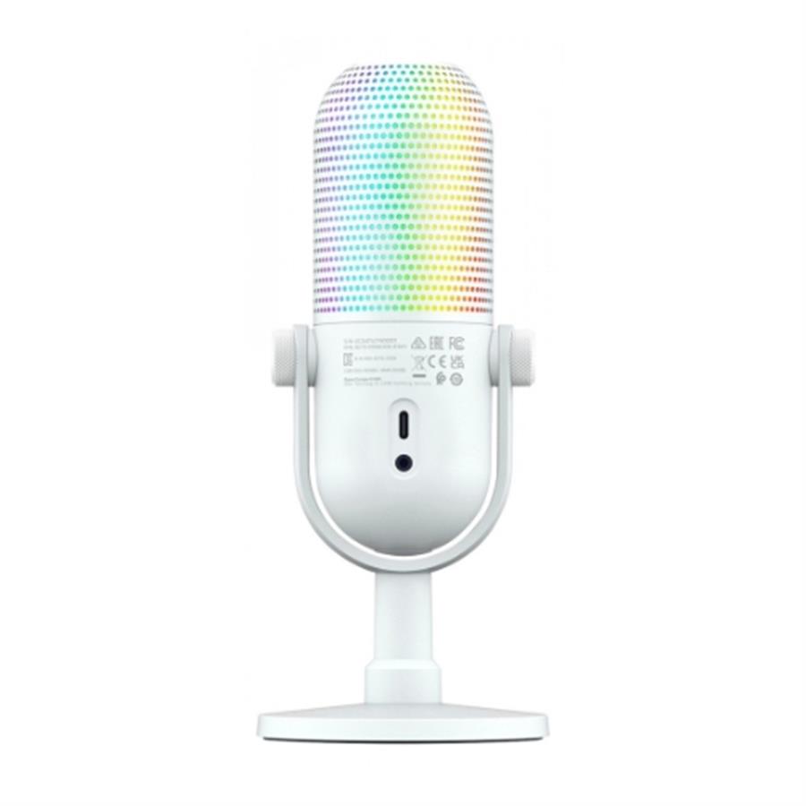 Micrófono Razer Seiren V3 Chroma Blanco