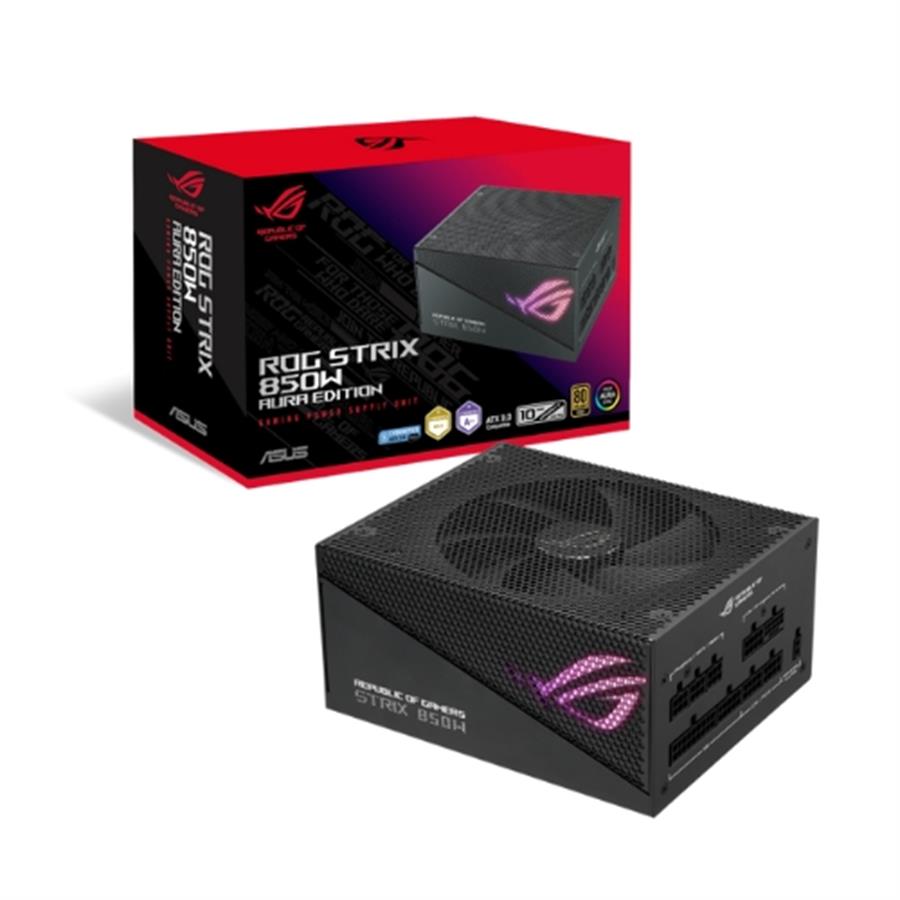 Fuente ASUS ROG Strix 850W Aura Gaming 80 Plus Gold