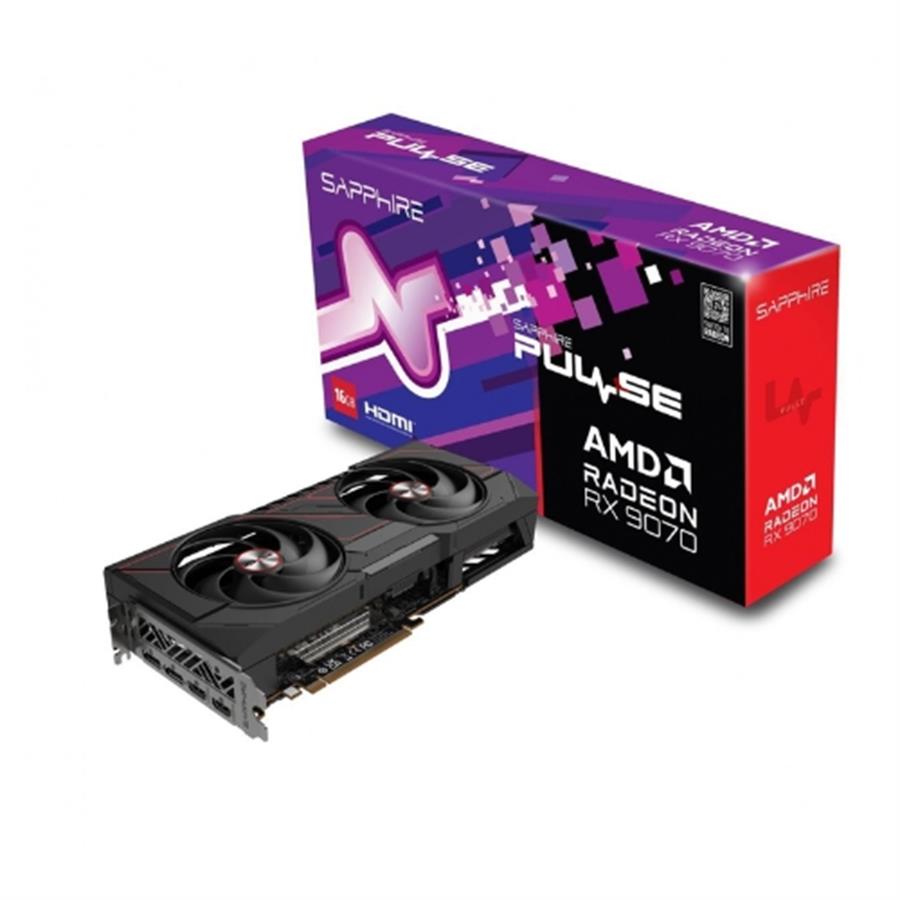 Placa de Video Sapphire Pulse RX 9070 16GB