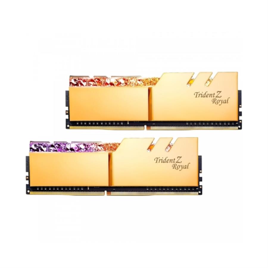 Memoria G.Skill Trident Z Royal DDR4 16GB 3600 RGB Gold 2x8 1.35V