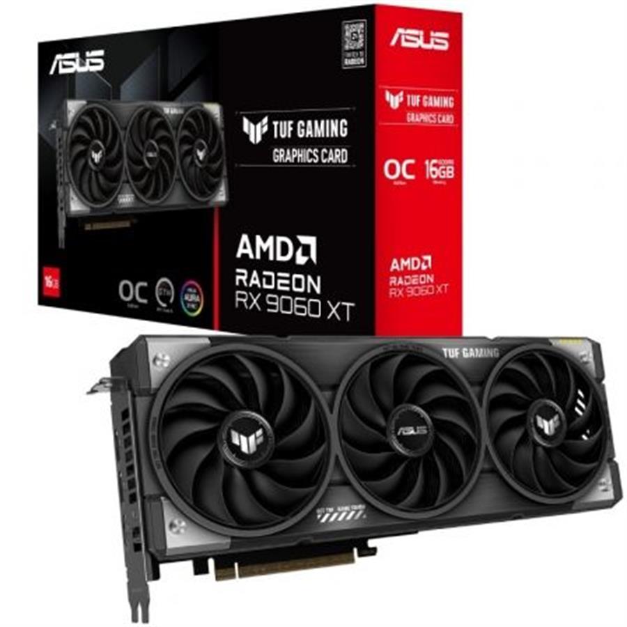 Placa de Video Asus TUF RX 9060 XT OC 16GB Gaming