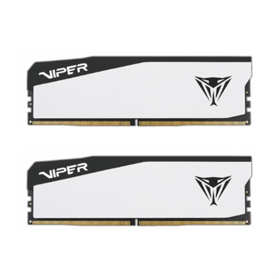 Memoria Patriot DDR5 Viper Elite 5 32GB CL38 7000MT/s White/Black HS Kit