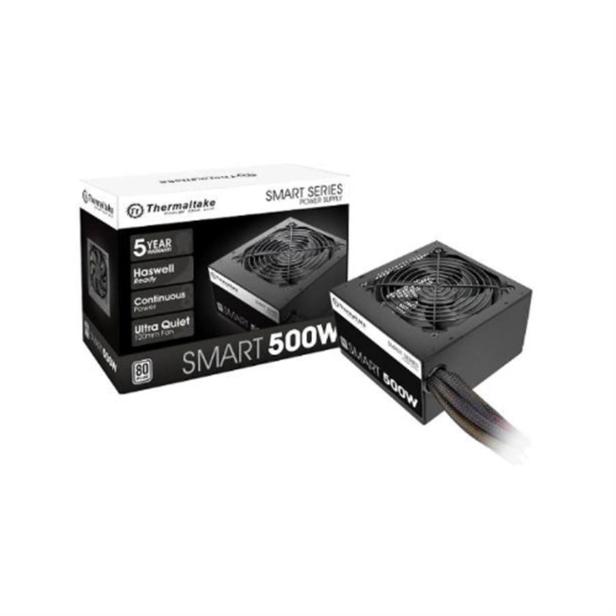 Fuente Gamer Thermaltake Smart White 500W 80 Plus