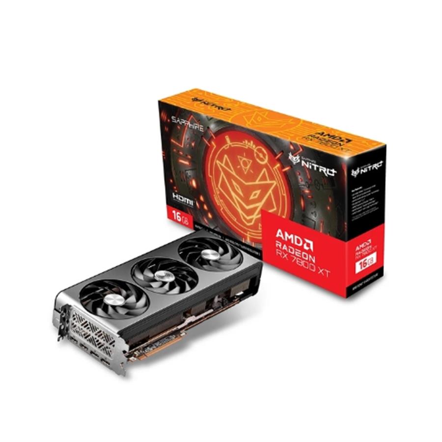 Placa de Video Sapphire Nitro+ RX 7800 XT Gaming OC 16GB