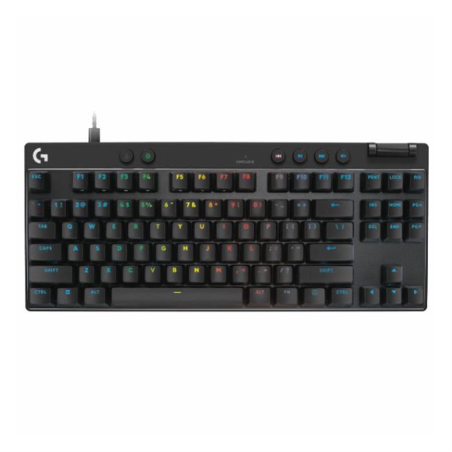 Teclado Gamer Logitech PRO X TKL Rapid Black