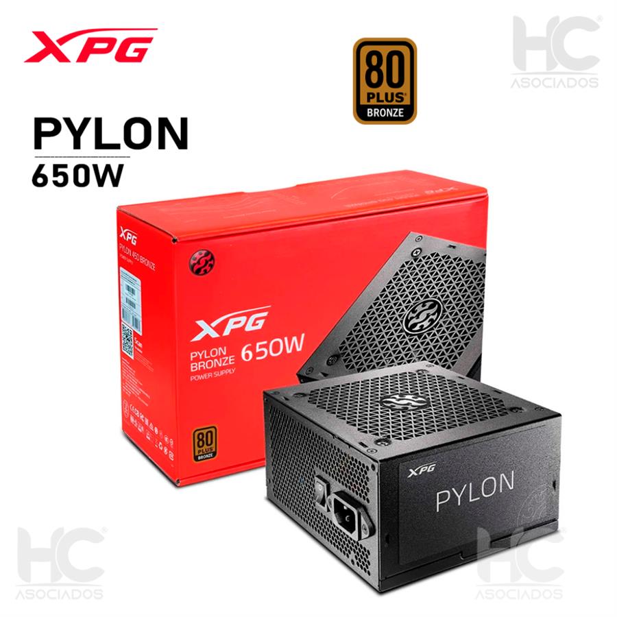 Fuente 650w Adata XPG Pylon 80 Plus Bronze