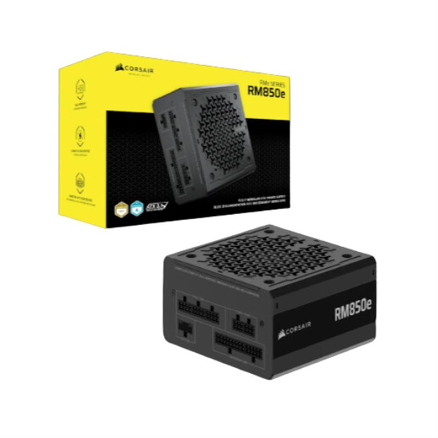 Fuente Corsair RM850E 850W Cybenetics Gold Full Modular PCIe 5.1 / Atx 3.1 Black