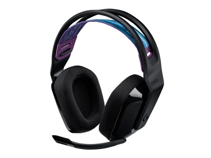 Auricular Gamer Logitech G535 Wireless Black con Micrófono