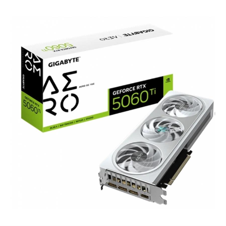 Placa de Video Gigabyte GeForce RTX 5060 Ti Aero 16GB